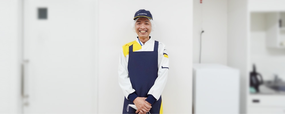 笑顔のM.T.さん